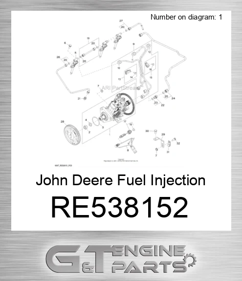 RE538152 Fuel Injection Pump