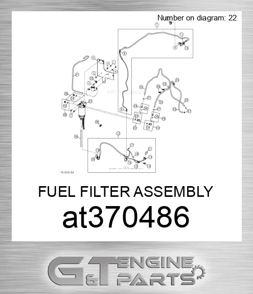AT370486 FUEL FILTER ASSEMBLY