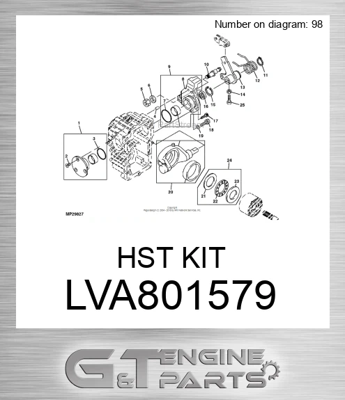 LVA801579 HST KIT