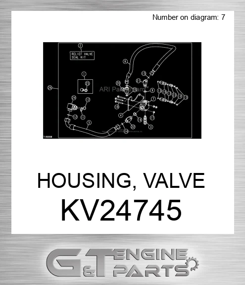 KV24745 HOUSING, VALVE