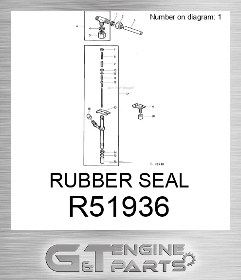 R51936 RUBBER SEAL