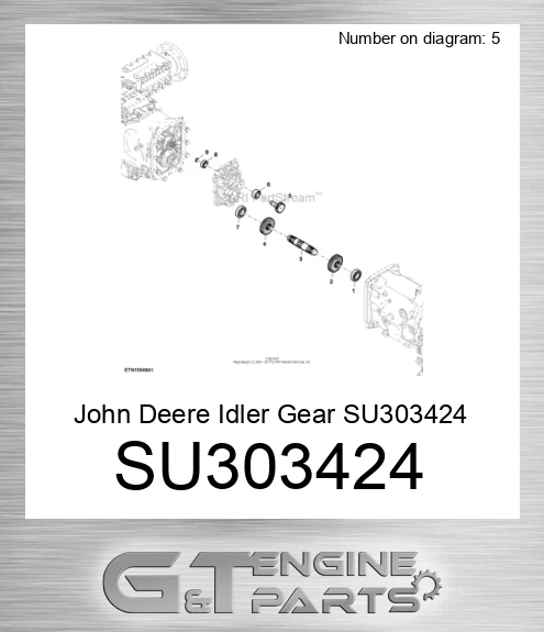 SU303424 Idler Gear