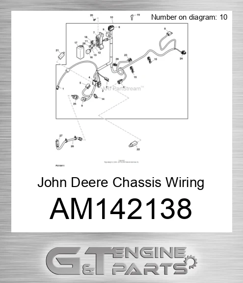 AM142138 Chassis Wiring Harness