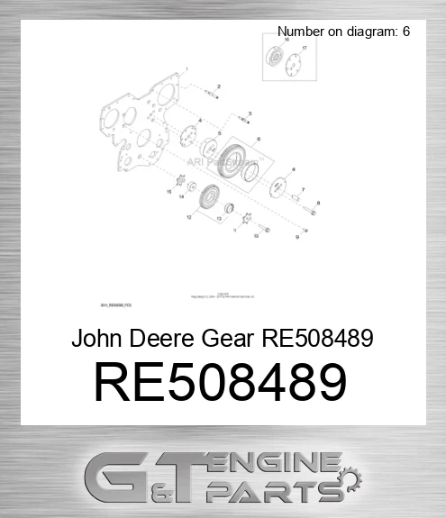 RE508489 Gear