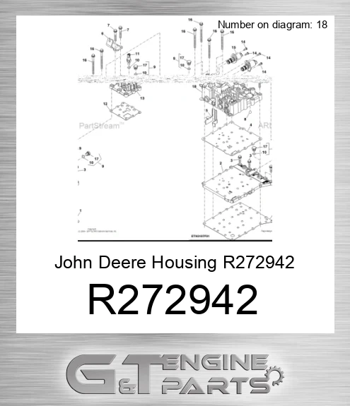 R272942 John Deere Housing R272942