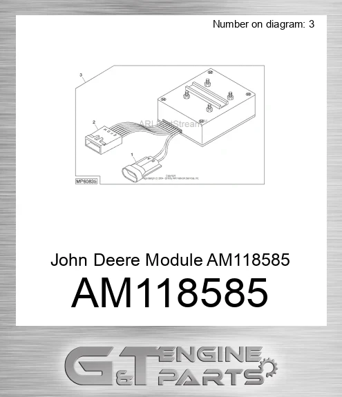 AM118585 John Deere Module AM118585