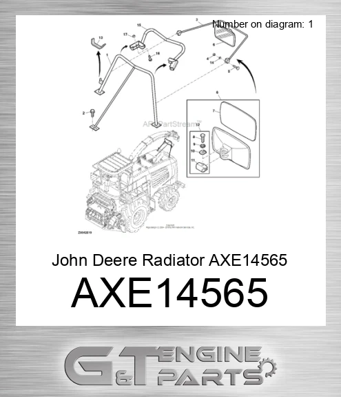 AXE14565 Radiator
