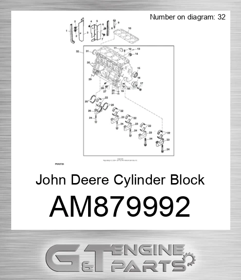AM879992 Cylinder Block