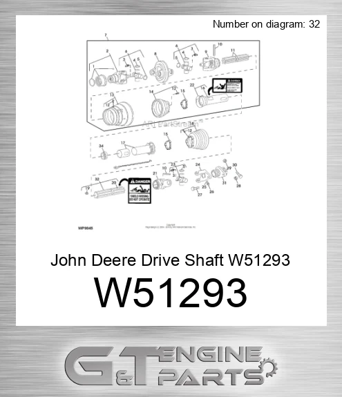 W51293 Drive Shaft