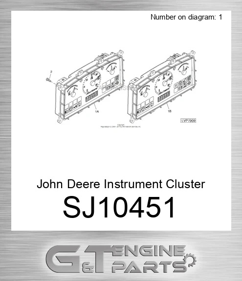 SJ10451 Instrument Cluster