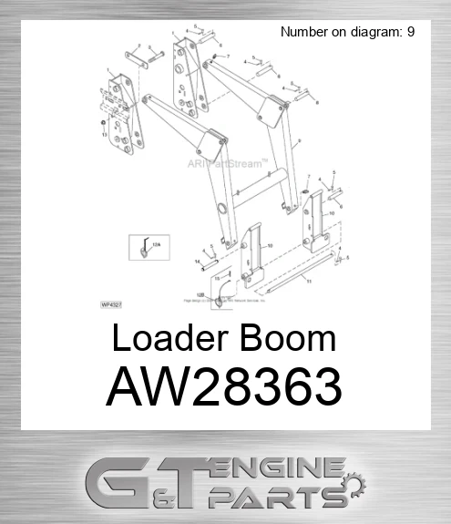 AW28363 Loader Boom