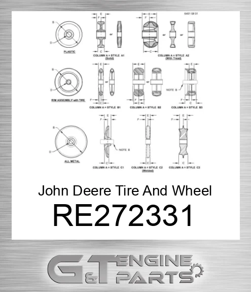 RE272331 Tire And Wheel Assembly