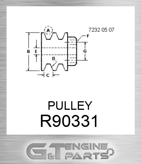 R90331 PULLEY