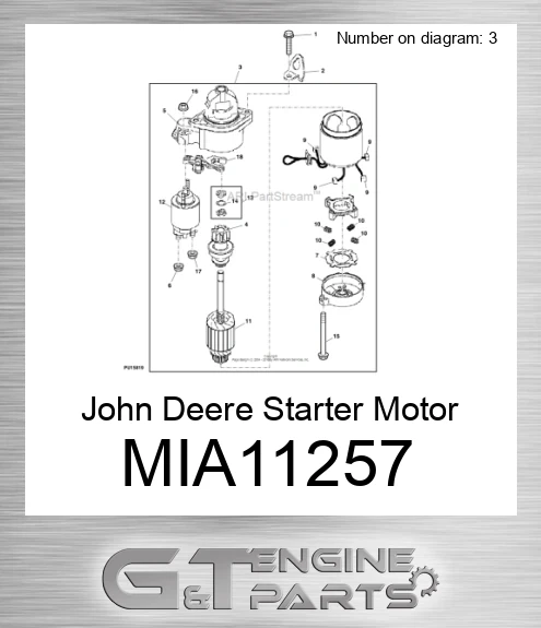 MIA11257 Starter Motor