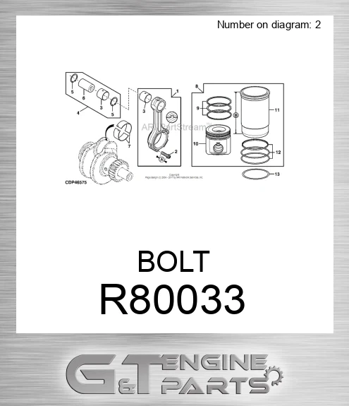 R80033 BOLT