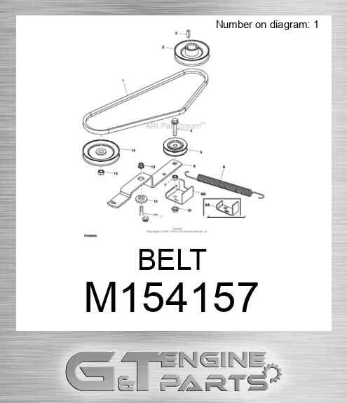M154157 BELT