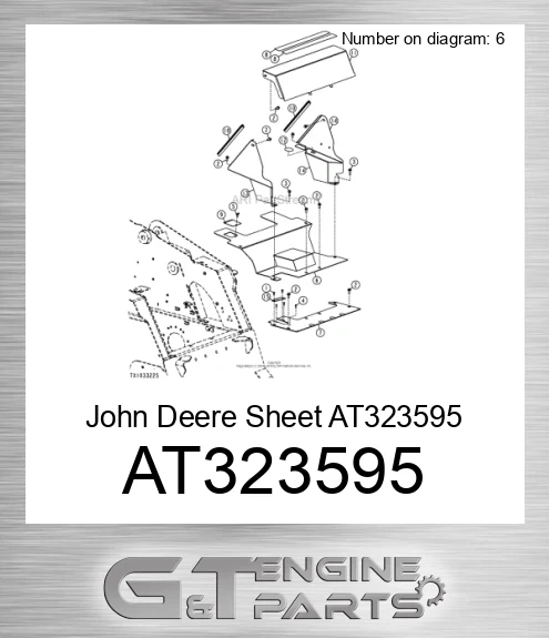 AT323595 John Deere Sheet AT323595
