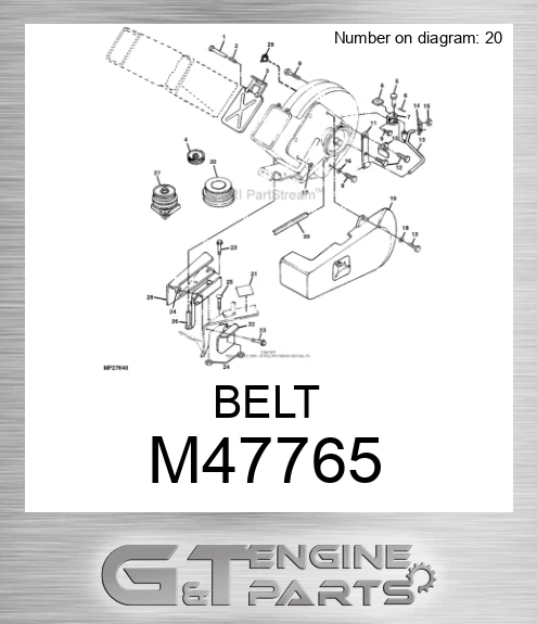 M47765 BELT