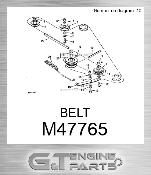 M47765 BELT