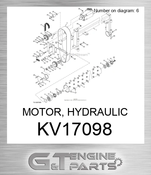 KV17098 MOTOR, HYDRAULIC