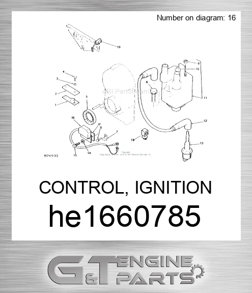 HE166-0785 CONTROL, IGNITION