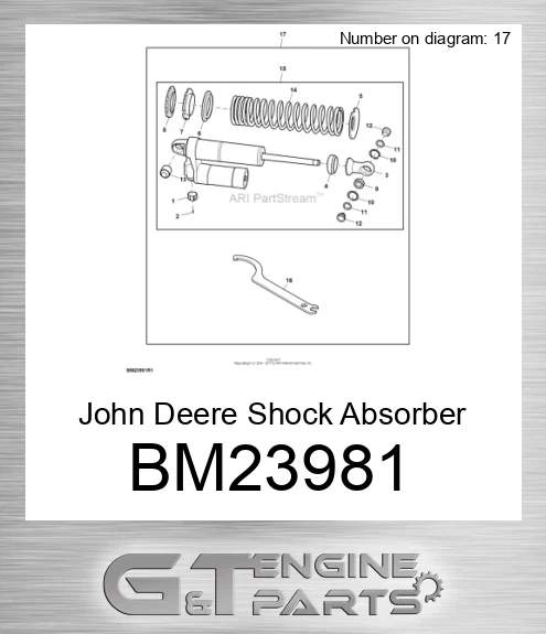 BM23981 Shock Absorber
