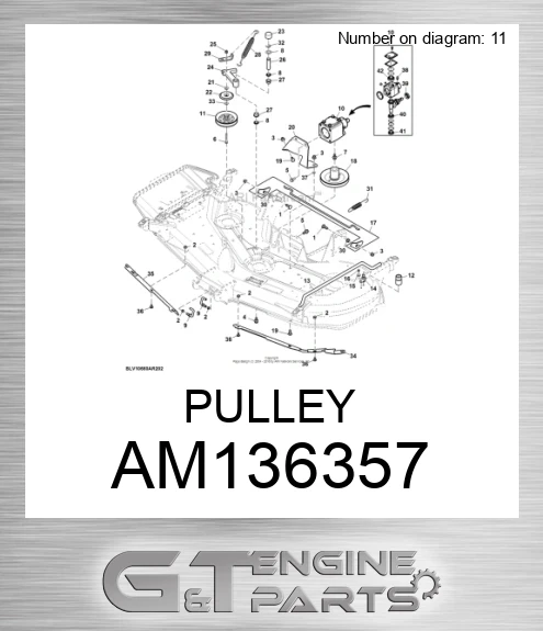 AM136357 PULLEY