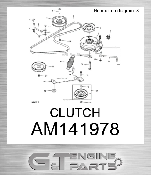 AM141978 CLUTCH