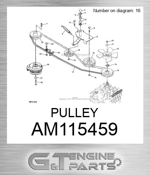 AM115459 PULLEY