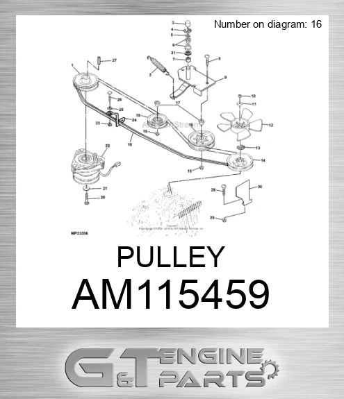 AM115459 PULLEY