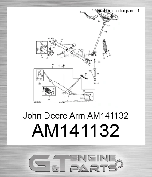 AM141132 Arm