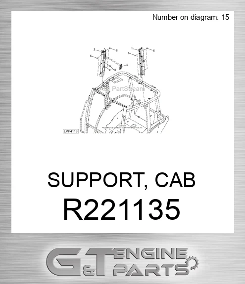 R221135 SUPPORT, CAB