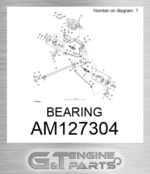 AM127304 BEARING