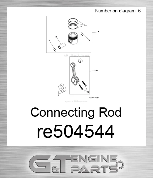 RE504544 Connecting Rod