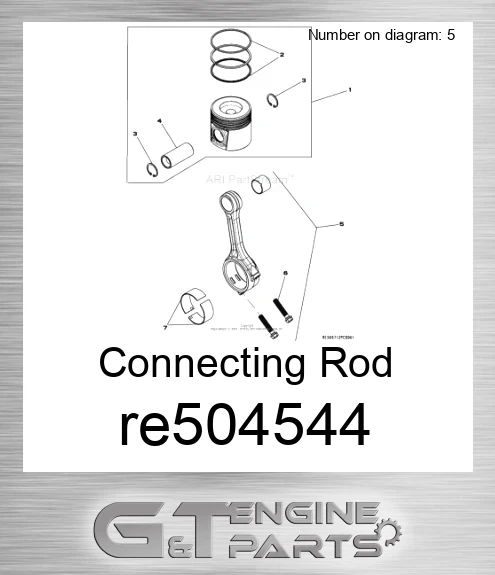 RE504544 Connecting Rod