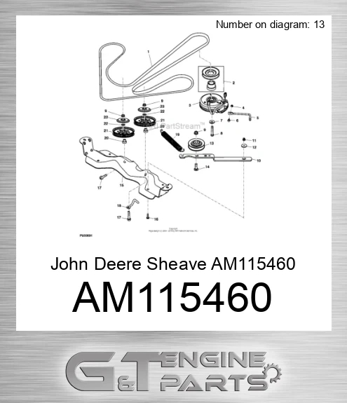 AM115460 Sheave