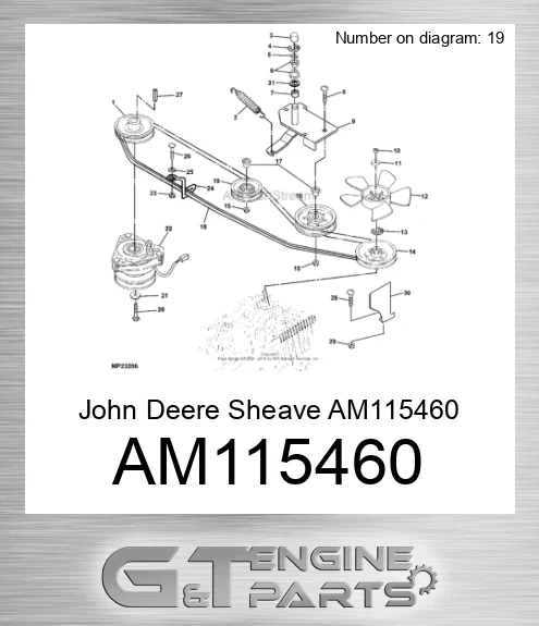 AM115460 Sheave