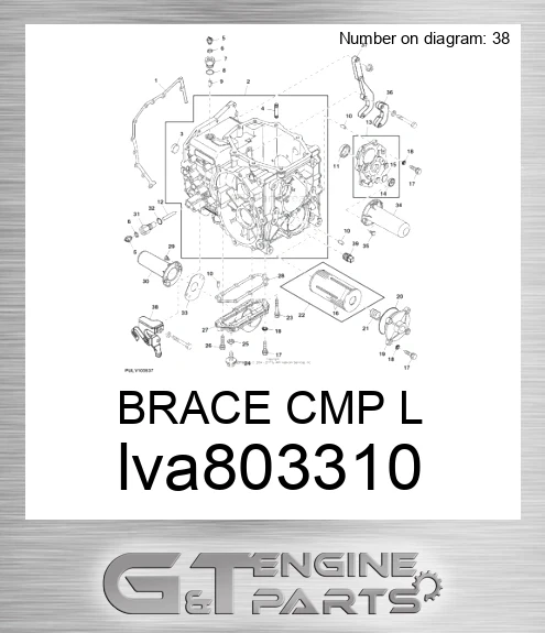 LVA803310 BRACE CMP L