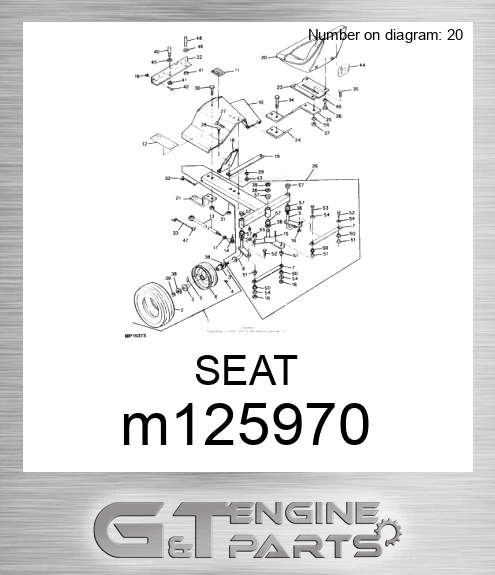 M125970 SEAT