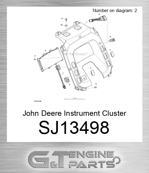 SJ13498 Instrument Cluster