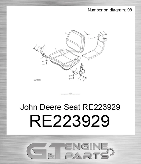 RE223929 Seat