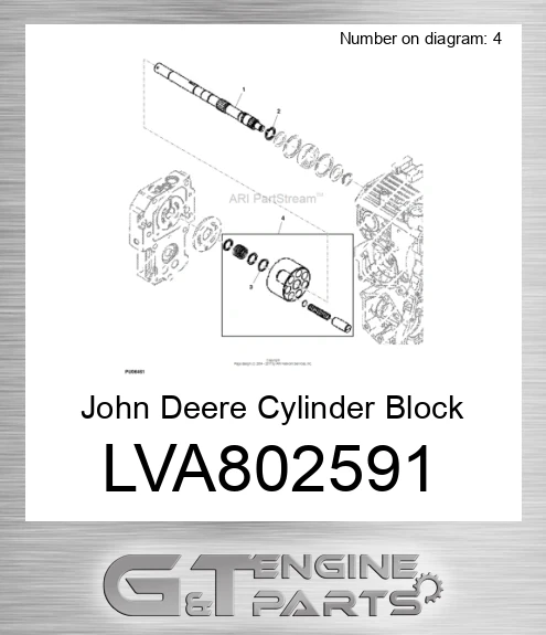 LVA802591 Cylinder Block