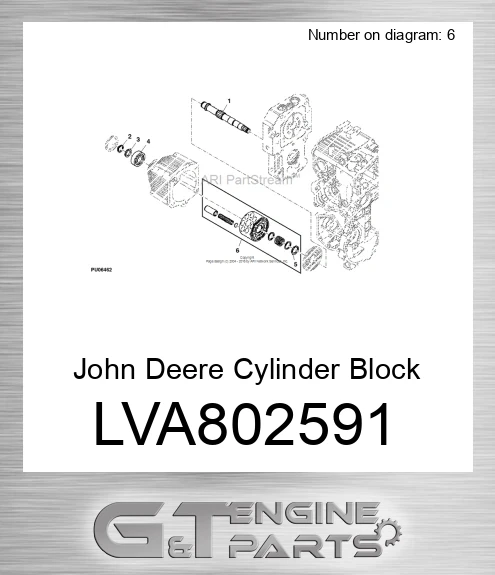 LVA802591 Cylinder Block