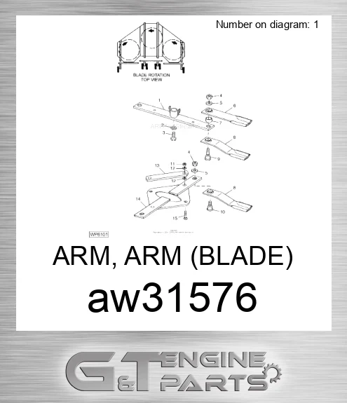 AW31576 ARM, ARM BLADE
