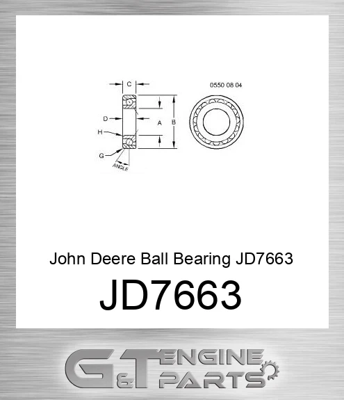 JD7663 Ball Bearing