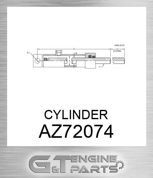 AZ72074 CYLINDER