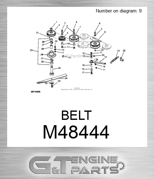 M48444 BELT