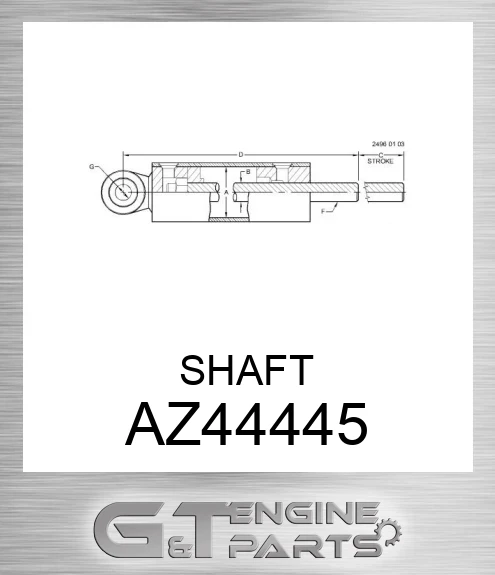 AZ44445 SHAFT