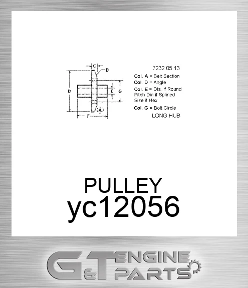 YC12056 PULLEY