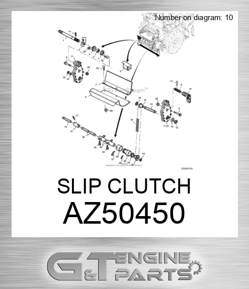 AZ50450 SLIP CLUTCH